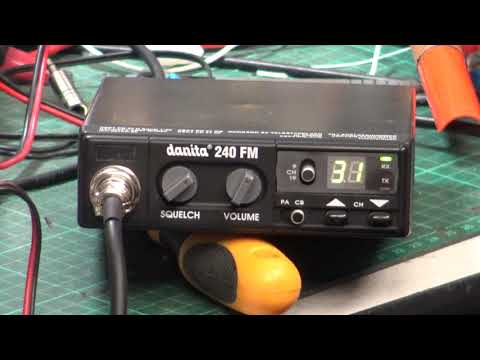 Danita 240FM UK PR27GB CB radio (mobile) - On The Air Test