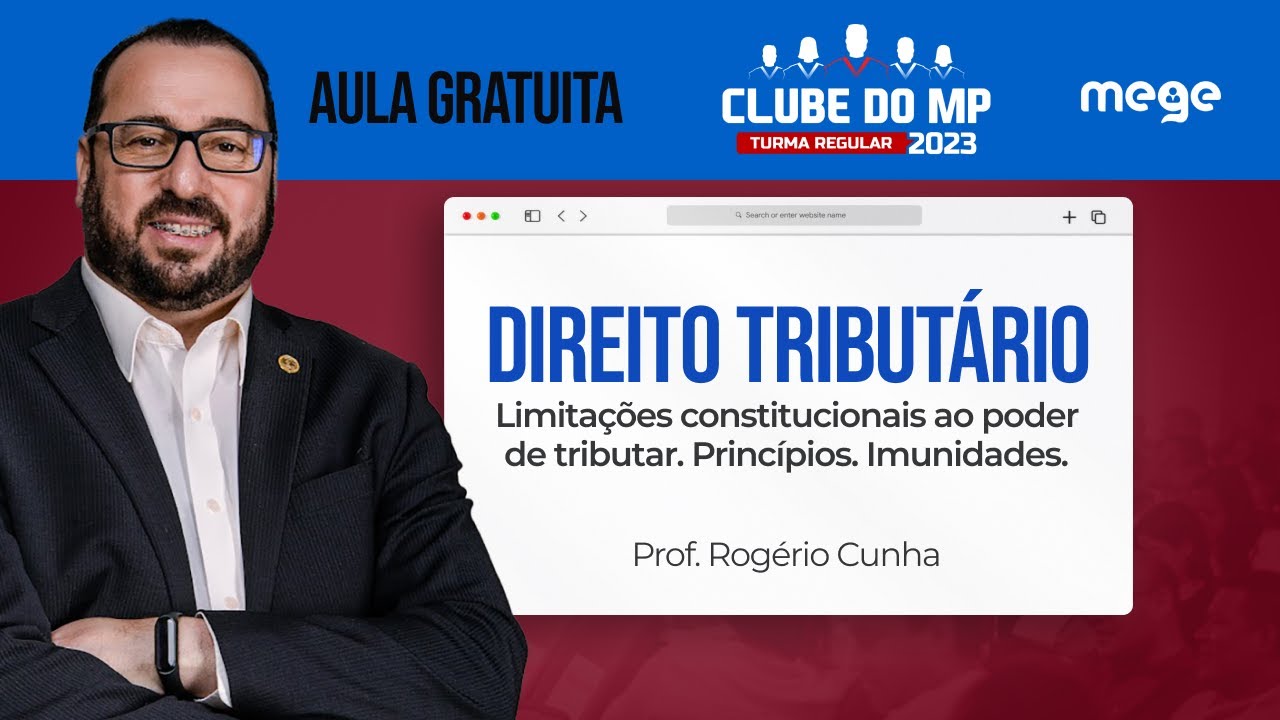 Limitações Constitucionais ao Poder de Tributar, Princípios e Imunidades