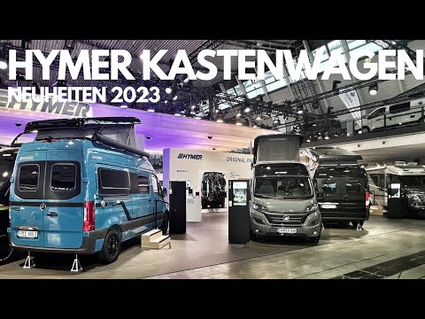 HYMER - Kastenwagen Neuheiten - CMT 2023 Stuttgart