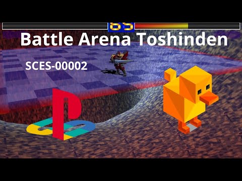 Battle Arena Toshinden PS1 Gameplay (Duckstation HD 1080P) SCES-00002