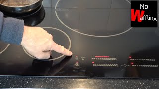 How to Use Lock Feature on Electrolux Induction Hob