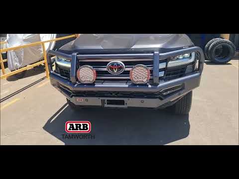LC300 with ARB Summit Bar, Rails &Steps with Intensity Solis lights