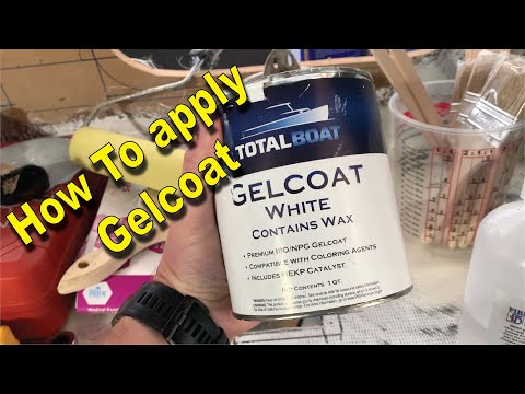 How to Apply Gelcoat -Part one-