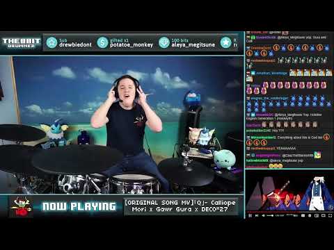 The8BitDrummer // Mori Calliope & Gawr Gura - Q