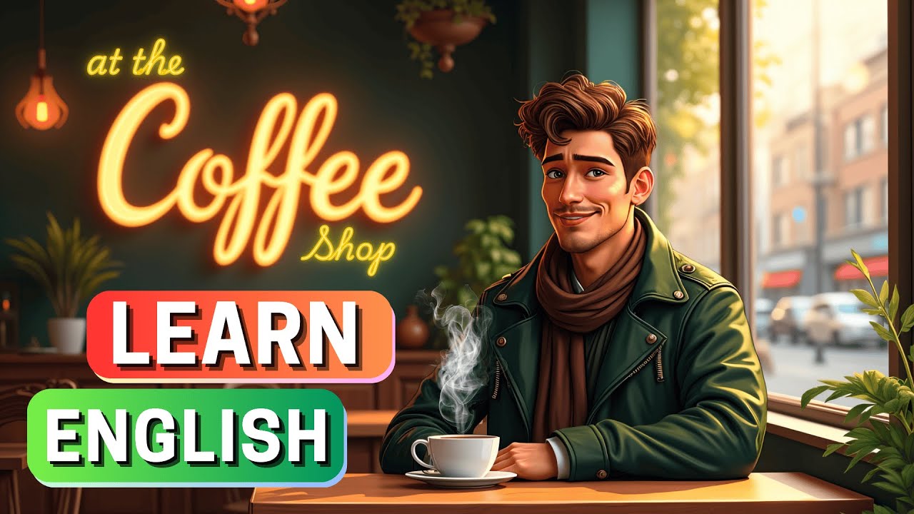 How to Order Coffee in English | English Conversation for Daily Life | Listening & Speaking Practice