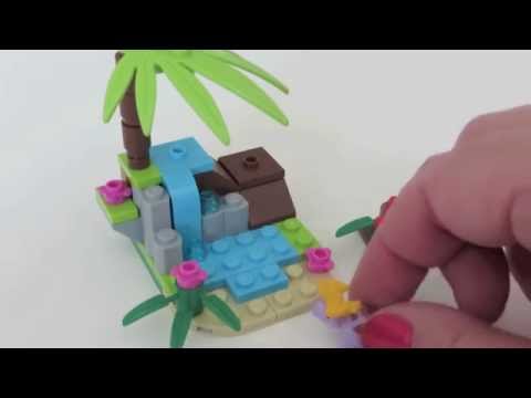 Vidéo LEGO Friends 41041 : La tortue et son île paradisiaque