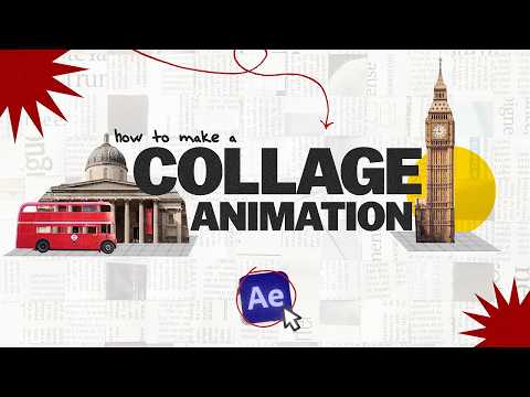 How To Make Collage Animations (In Depth After Effects Tutorial)