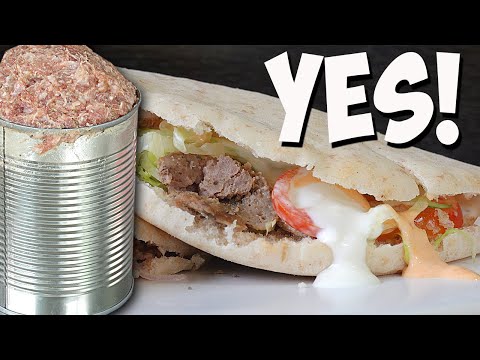 DONER – YES YOU CAN - Homemade Doner in a can - Gyros the easy way!