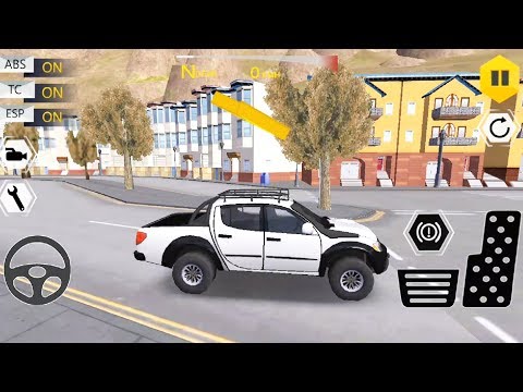 Extreme Rally SUV Simulator 3D: White Pick Up Truck Driving - Android GamePlay 3D