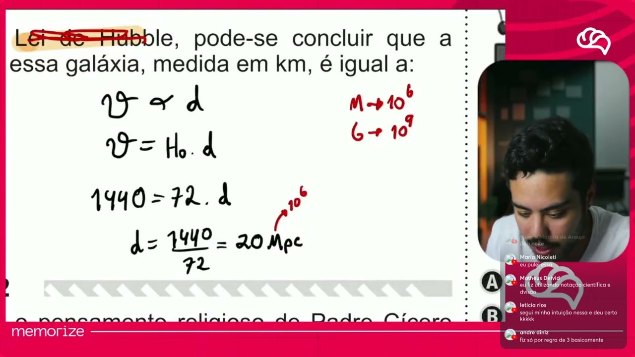 Resolução em Vídeo — Questão 91 ENEM 2019 PPL