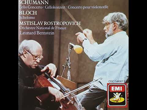Schumann: Cello Concerto in A minor, Op. 129 - Rostropovich, cello