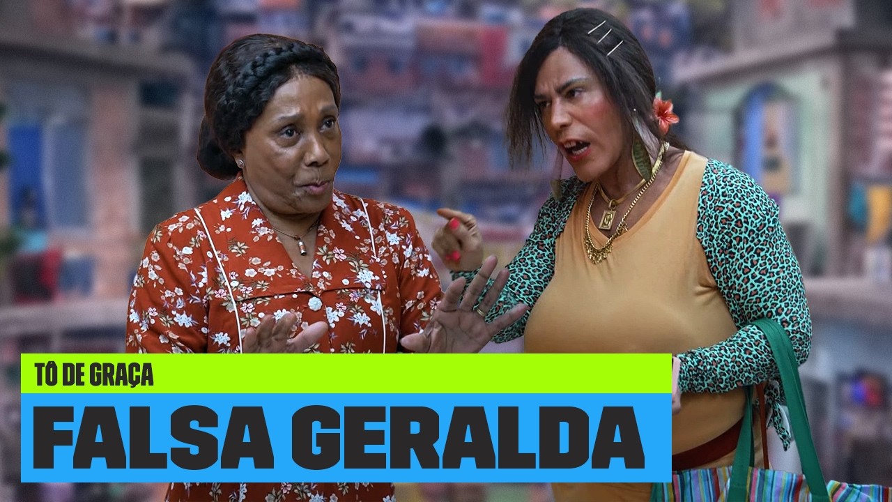CLIMÃO! Graça CONFUNDE atriz Dhu Moraes com VIZINHA Geralda! | Tô de Graça | Temporada 8 | Multishow