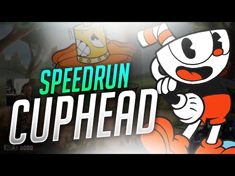 CUPHEAD SPEEDRUN SOLARY avec WAKZ KATARE CAELAN LRB CHAP SOLARYTV