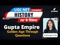 UGC NET 2021 | Gupta Empire-Golden Age Through Questions| History | Subhangini Mam | Gradeup