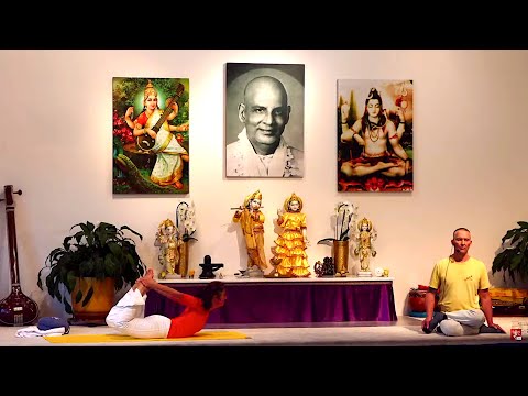 Yogastunde Mittelstufe Yoga Vidya Grundreihe mit Rama 16:15 Uhr 09.07.2020