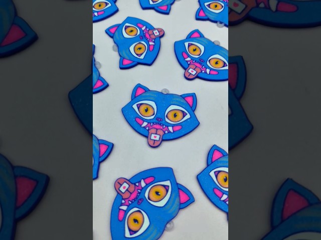 Vídeo relacionado con Pendientes Tigre Azul 3D | Pendientes de felino impresos en 3D, ligeros y hipoalergénicos | Diseño único para mujer y hombre | K-pop | Lymo3D