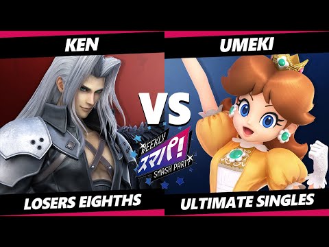 Sumapa 79 Top 8 - KEN (Sonic, Sephiroth) Vs. Umeki (Daisy) SSBU Ultimate Tournament