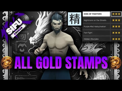 SIFU | DRAGON ARENAS' | 精 essence/vitality ARENA ( ALL GOLD STAMPS 🥇 COMPLETED )🔥🐲