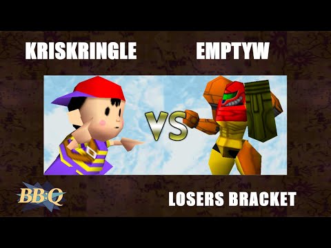 BBQ - KrisKringle (Ness) Vs. emptyW (Samus) Super Smash Bros Losers Bracket - SSB64