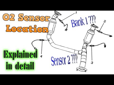 Bank 1, Bank 2. Oxygen O2 Sensor Location, I show you how to locate the correct O2 sensor. P0131.