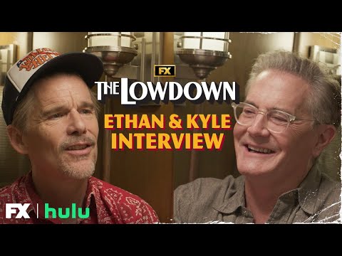 afbeelding Ethan Hawke and Kyle MacLachlan Discuss the Making of The Lowdown