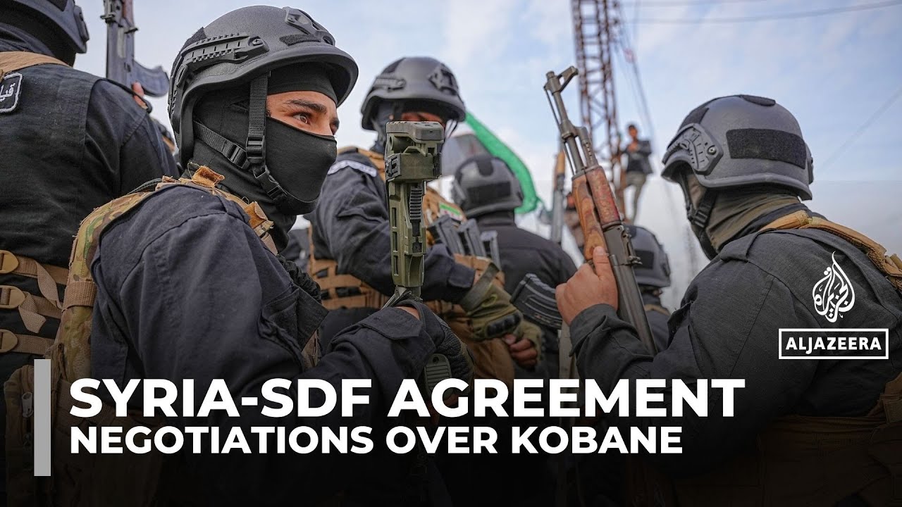 Video | Syrian army negotiating entry into Kobane, last Kurdish‑led SDF Stronghold