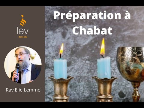 Préparation à Chabbat - Emor: La ronde des fêtes  - Rav Elie Lemmel