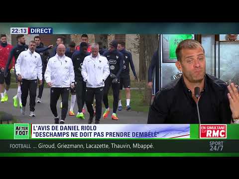 After Foot du mercredi 23/08 – Partie 1/6 - L'avis tranché de Daniel Riolo sur la liste de Deschamps