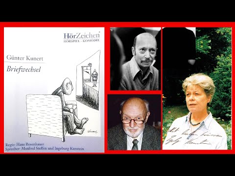 Briefwechsel - Hörspiel von Günter KUNERT mit Ingeburg KANSTEIN und Manfred STEFFEN (1999)