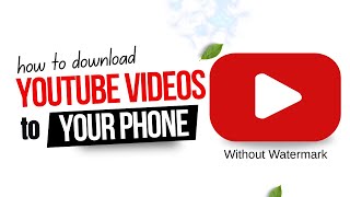 Download lagu How To Download YouTube Videos To Your Phone Gallery #seo mp3 Download lagu How To Download YouTube Videos To Your Phone Gallery #seo mp3