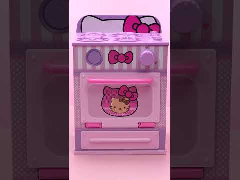 オーブンに入れると、ハローキティのパンビーナが焼けちゃった！？/ふわもちWow！パンビーナ　サンリオキャラクターズ