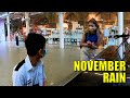 She DID NOT KNOW Guns N Roses November Rain? Played in Public Piano | Cole Lam 14 Years Old