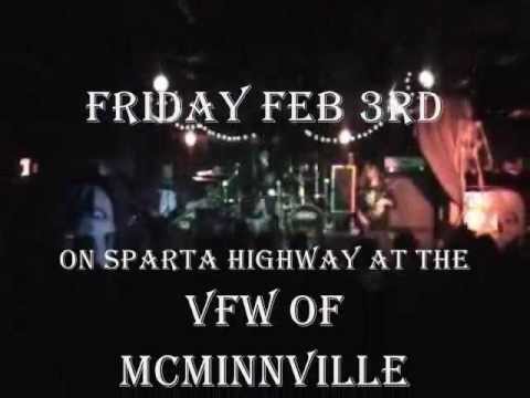 Feb 3rd 2012 at the VFW in McMinnville, Bury Me Memories, Steadyfall, and Deadchain