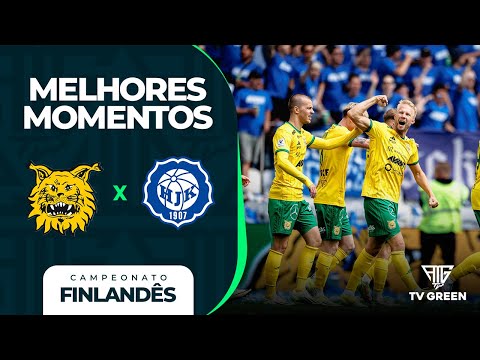 ILVES X HJK - CAMPEONATO FINLANDÊS - MELHORES MOMENTOS - TV GREEN
