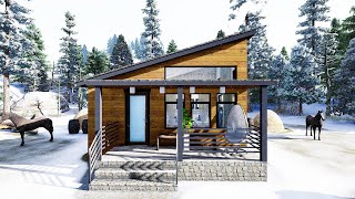 Small House Design: 60 sqm. Bungalow House