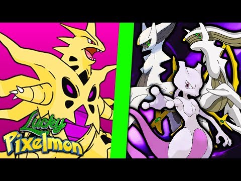 Minecraft Lucky Pixelmon - MEGA TYRANITAR SHINY vs MEWTWO E 2 ARCEUS ! É POSSÍVEL VENCER ?!