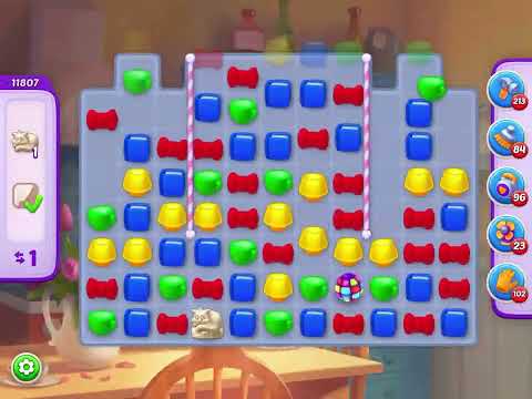 Homescapes level 11807 hard no booster