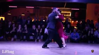 Lucas Balokas e Georgia Priskou "Adoracion" Orquesta R.Biagi "The Living" Roma 01 dicembre 2018.