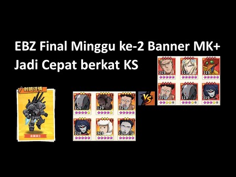 Final EBZ Minggu Kedua Metal Knight SSR+ Banner (9 April 2023)