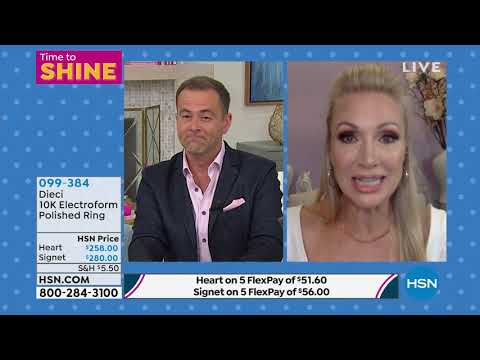 HSN | DIECI 10K Gold Jewelry 06.22.2021 - 10 PM