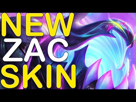 NEW EMPYREAN ZAC SKIN - Zac Jungle Gameplay - Pre-Season 13 - League of Legends