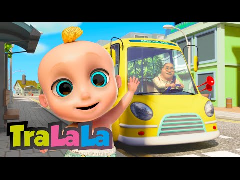Vrum-Vrum! 🚌 Roțile autobuzului și Cântecul Vehiculelor | Cântece pentru Copii de la TraLaLa