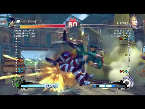 SSf4 AE 2012: ITWASTUESDAYY (Bison) vs TheBookOfSoul (Cody)