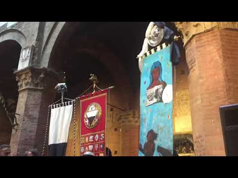 Presentazione Drappellone Palio 2 luglio 2019