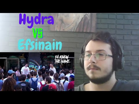 Reazione Ya know the name : Hydra VS Efsinain - Semifinale - @Barrio's Live (MILANO) REACTION