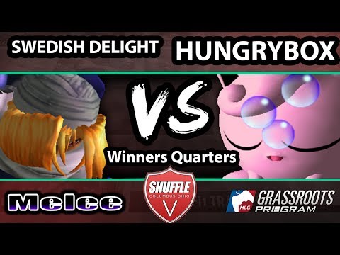 Shuffle V - Swedish Delight (Sheik) Vs. Hungrybox (Jigglypuff) - Winners Semis