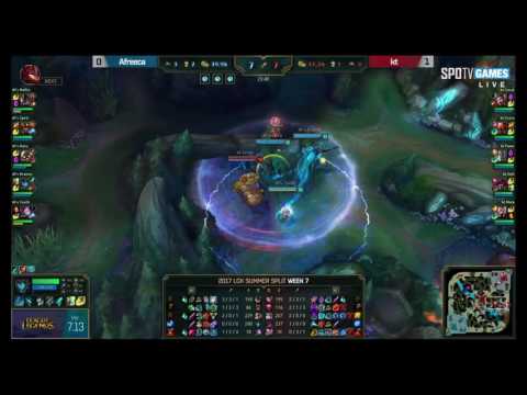 KT vs AFS Highlights Game 2 LCK SUMMER 2017 KT Rolster vs Afreeca Freecs by Onivia