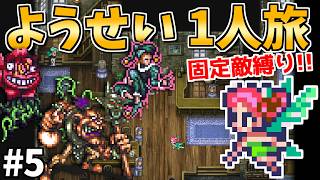 【成長システム徹底解説】ようせい1人旅 おかわりなしの固定敵縛りで真・破壊するものを倒しに行く part5【ロマサガ3リマスター】