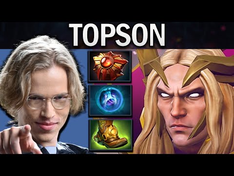 Invoker Dota 2 Gameplay Topson with Solar - Ez Mid