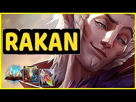 RAKAN VS BRAND SUPPORT GAMEPLAY